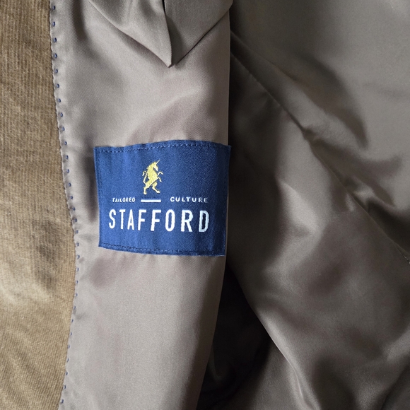 Stafford Brown Corduroy Blazer - Picture 4 of 5